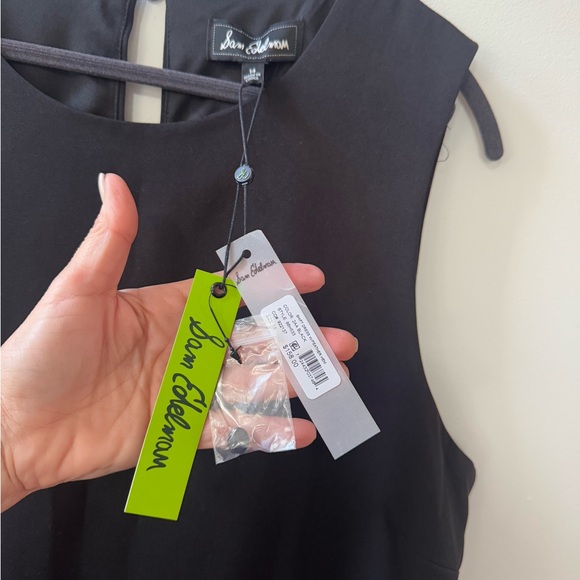 Sam Edelman Black Feathered Mini Dress - Picture 5 of 7